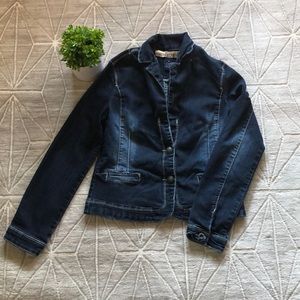 🎈Amethyst Jeans Dark Wash Jean Blazer